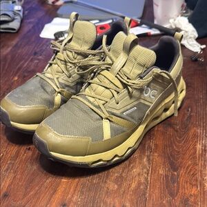 On Running Men's Athletic Shoes Olive Green